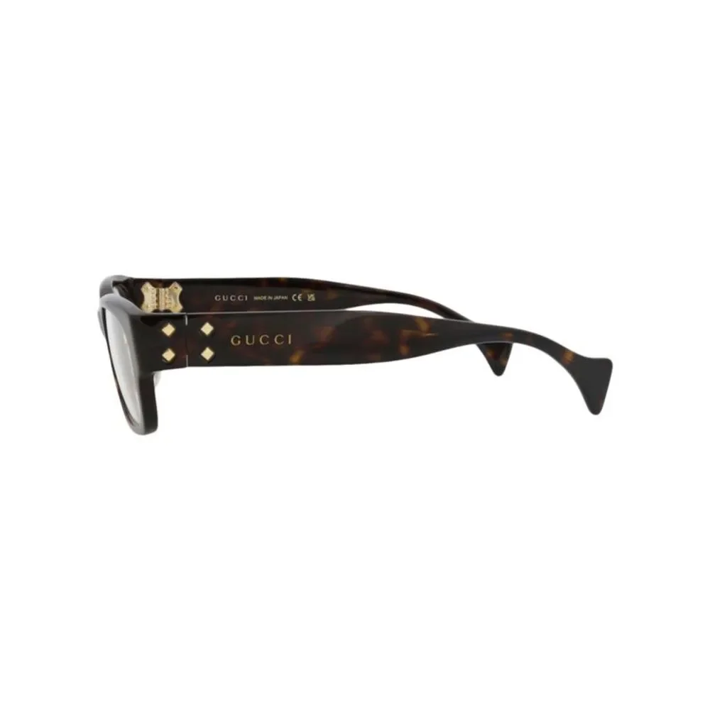 Gucci Square-Frame Recycled Acetate Optical Frames Multi Unisex-Adult